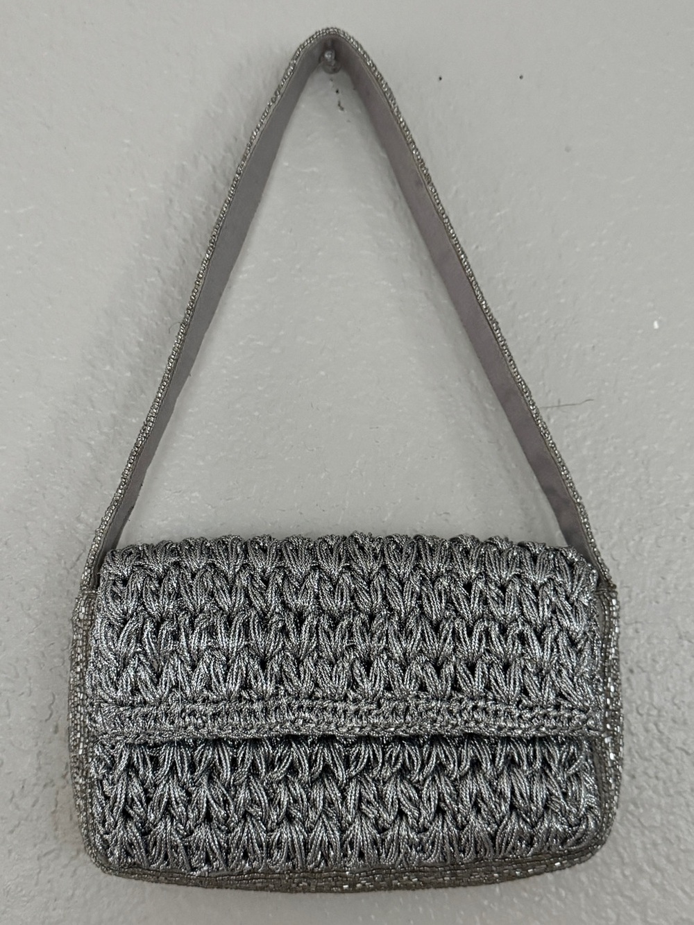 Maeve by Anthropologie The Fiona Beaded Bag in the Crochet Edition